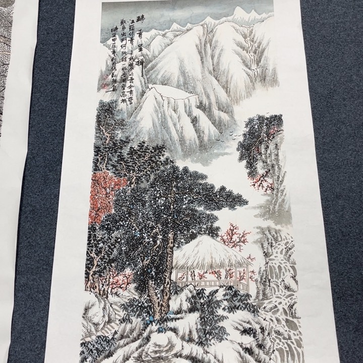 国画绘画手绘作品