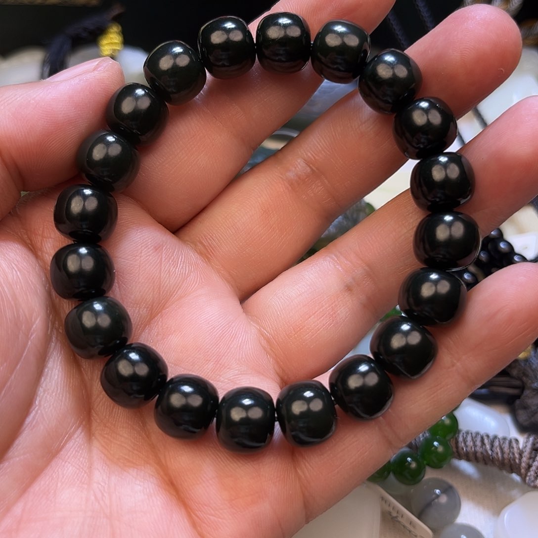 和田玉手链未镶嵌