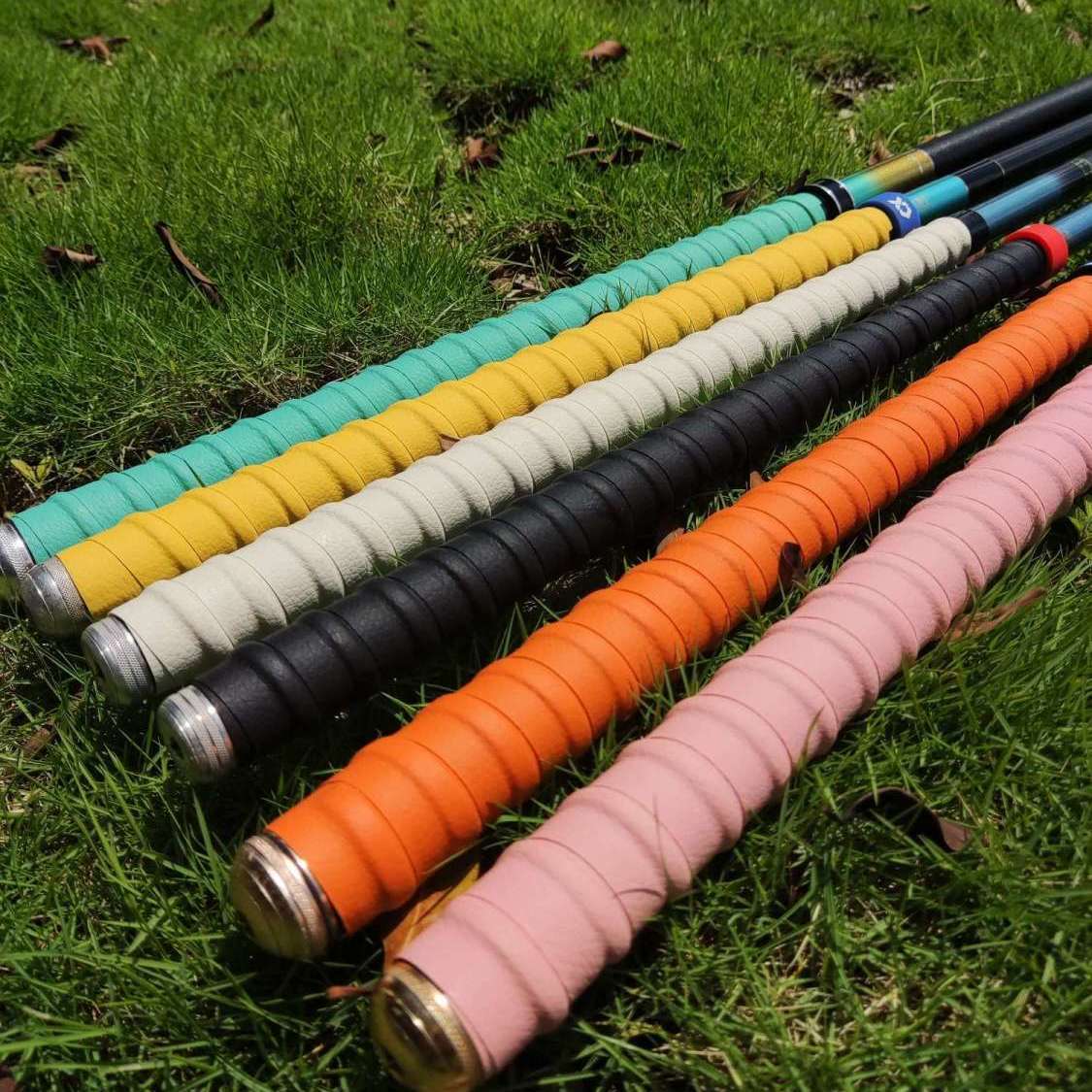 【颜色随机 必要入手】缠绕带防滑舒适耐磨龙骨钓鱼竿手把绑带