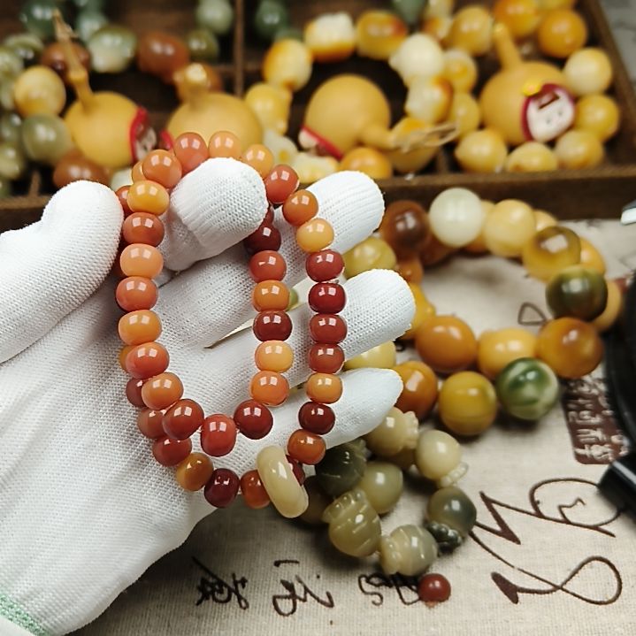 菩提根/象牙果手串A77