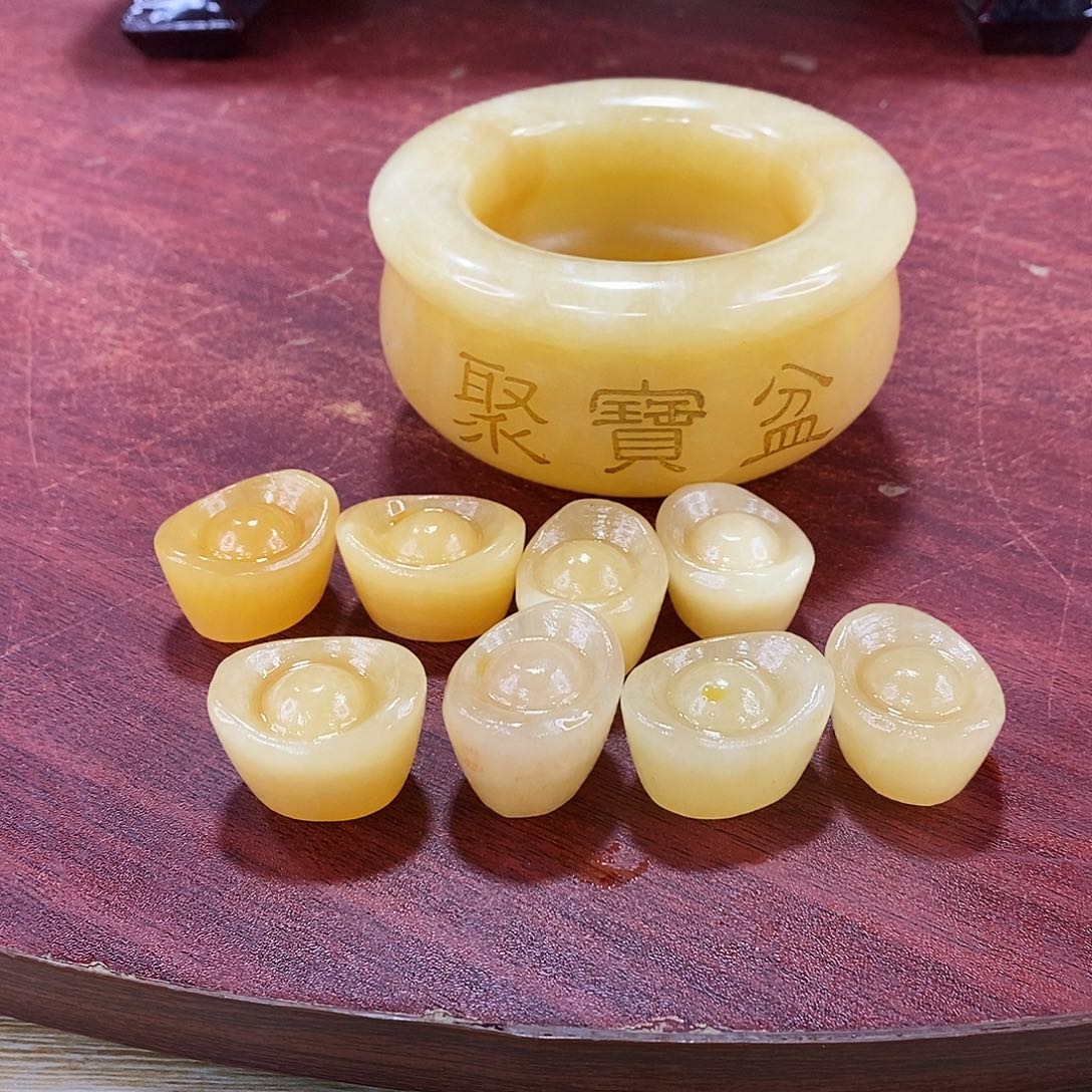 玉天然玉石摆件制作