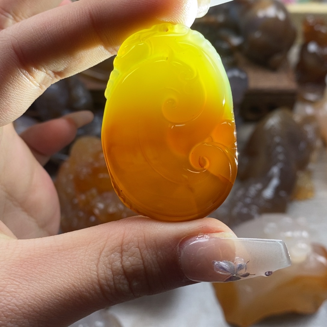 玛瑙/玉髓未镶嵌颈饰