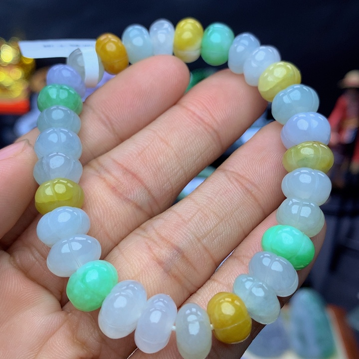 翡翠手链未镶嵌 翡翠 9.7 