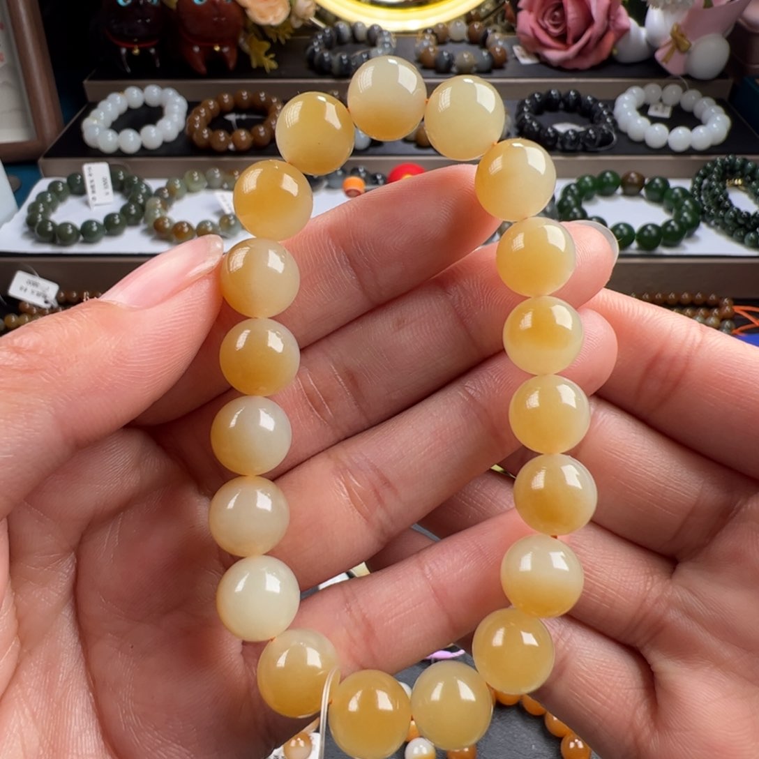 和田玉手链未镶嵌