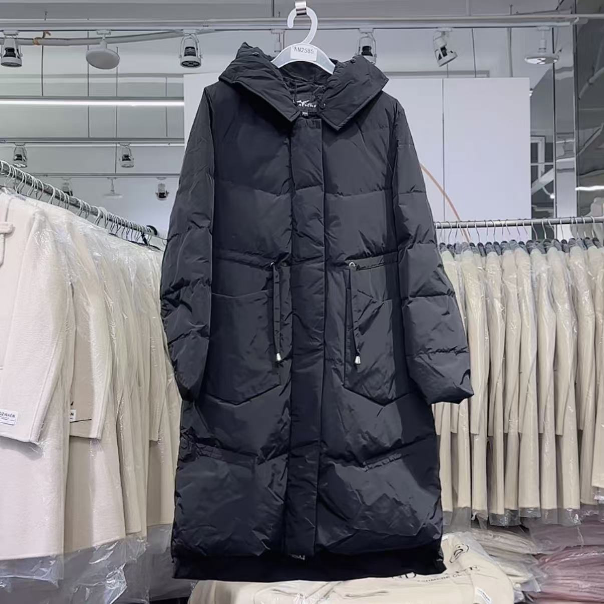 NN2585-时尚女装设计感棉服法式气质显瘦洋气百搭