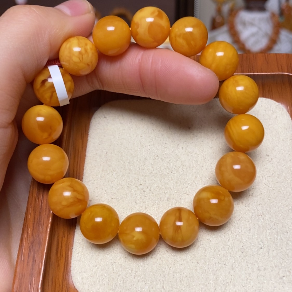 【闪购商品】手链蜜蜡未镶嵌手串