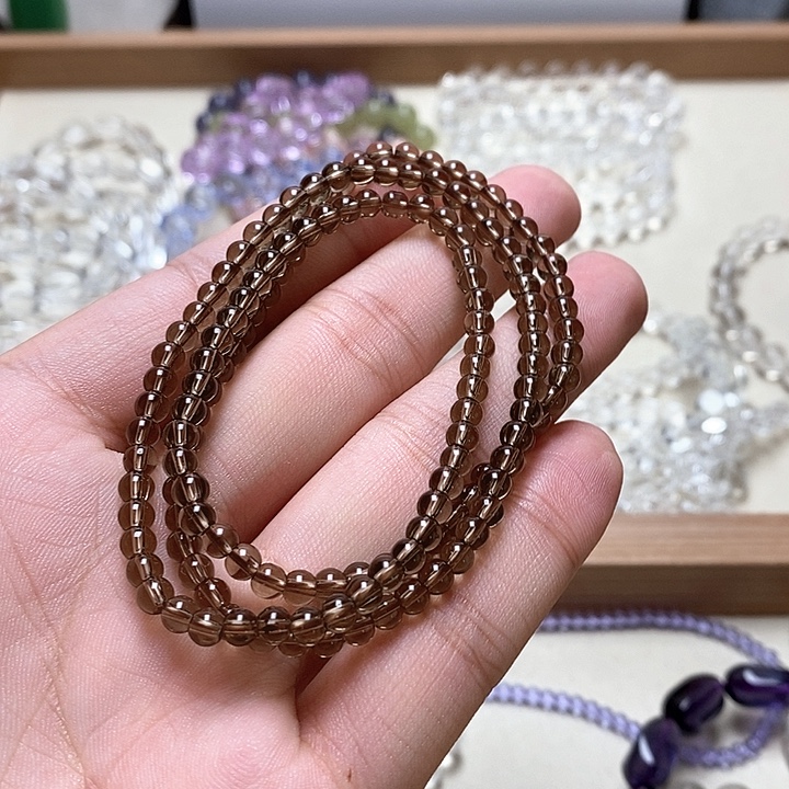 非金属卡4mm茶三圈