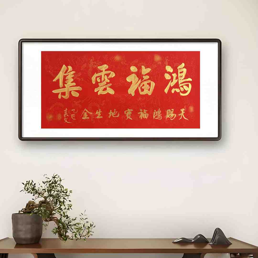 书法 徐春文 鸿福云集