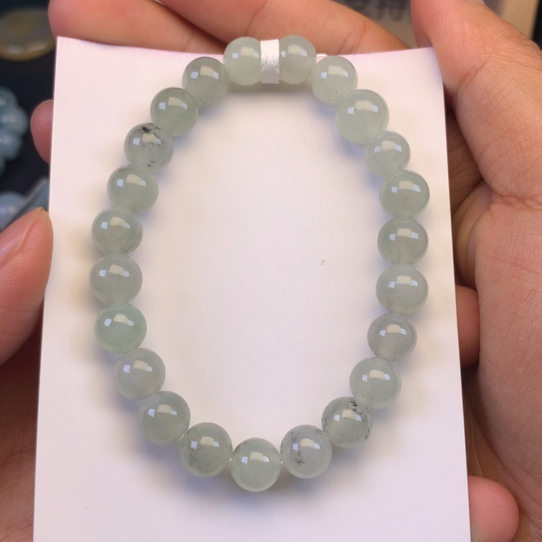 翡翠颈饰未镶嵌天然缅甸翡翠