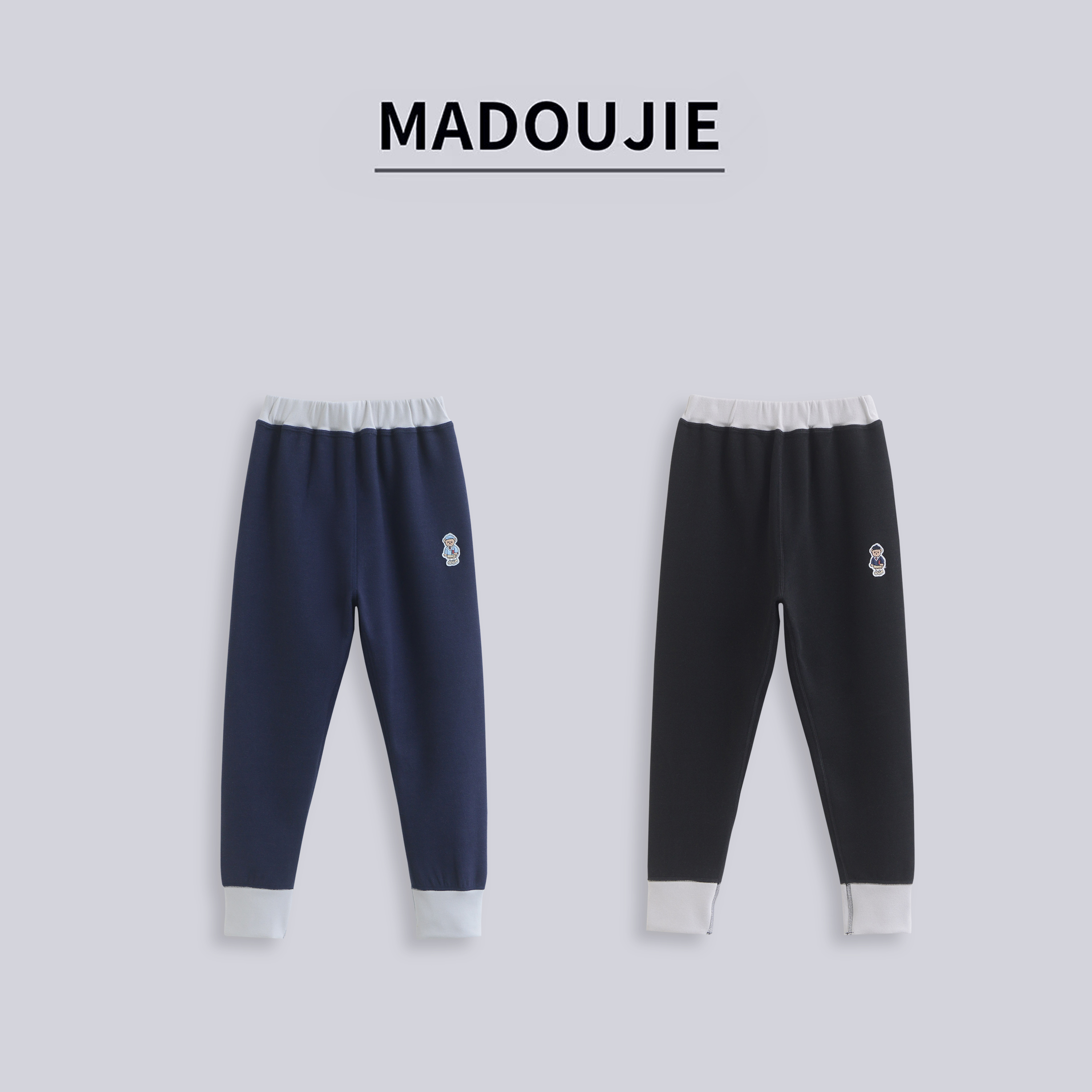 小熊秋裤童装秋冬款25洋气宽松家居服中大童秋裤家居服MD431