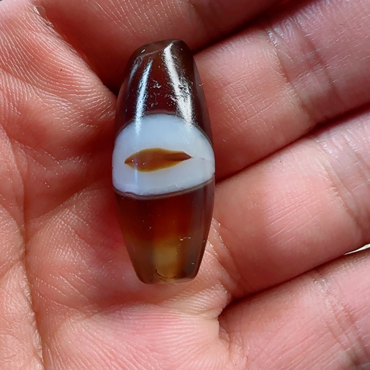 清***马未镶嵌颈饰玛瑙/玉髓