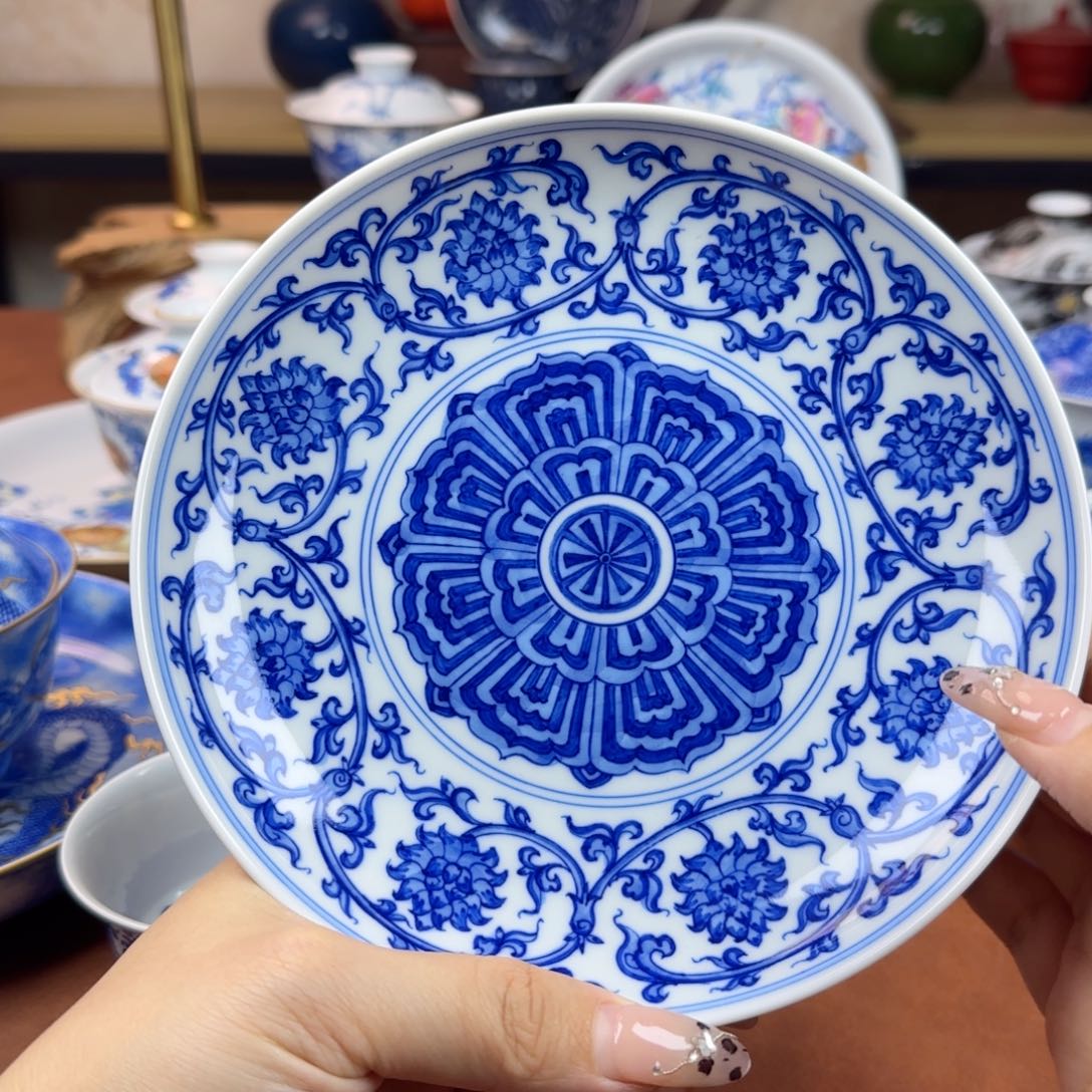 陶景德镇陶瓷手绘壶茶