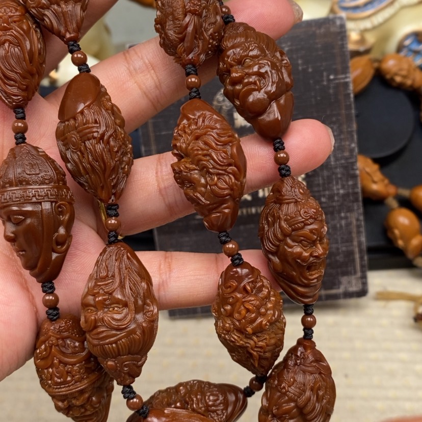 【闪购商品】橄榄核吊坠橄榄手工雕刻工艺