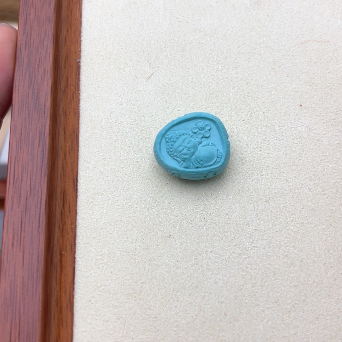 绿松石雕刻未镶嵌