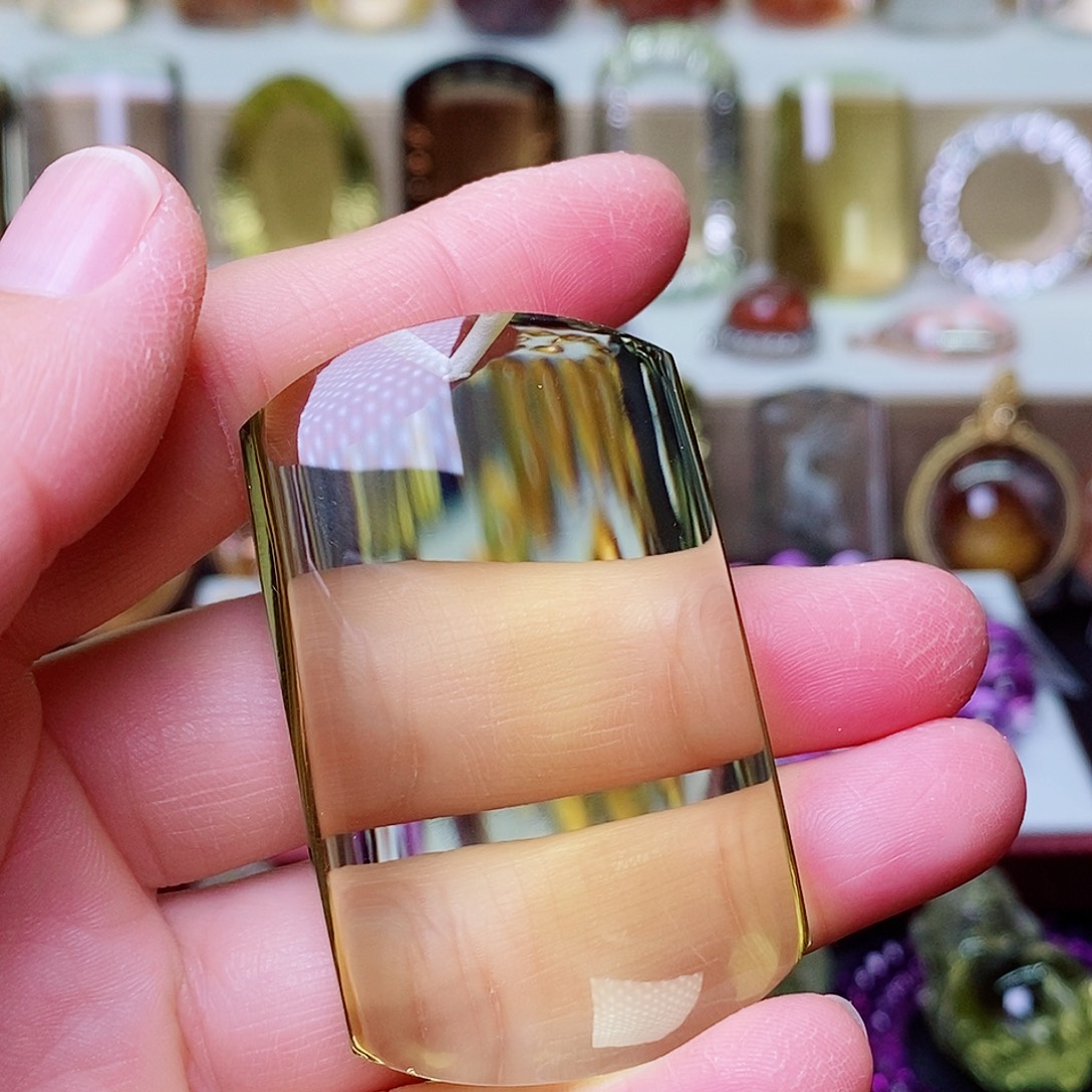 水晶未镶嵌吊坠(赠链)