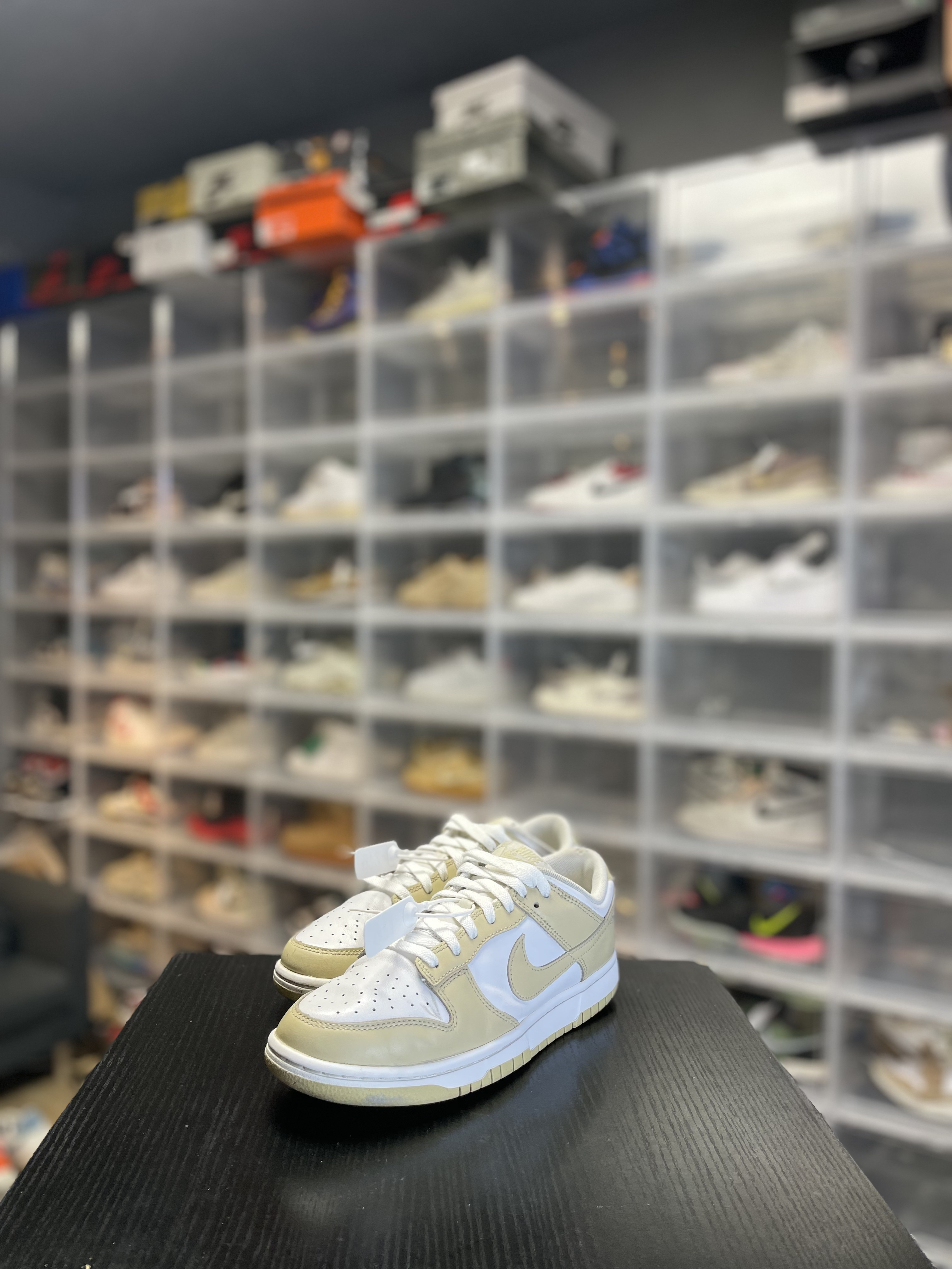 95新 MM6 dunk白黄休闲鞋/40.5/已精洗/