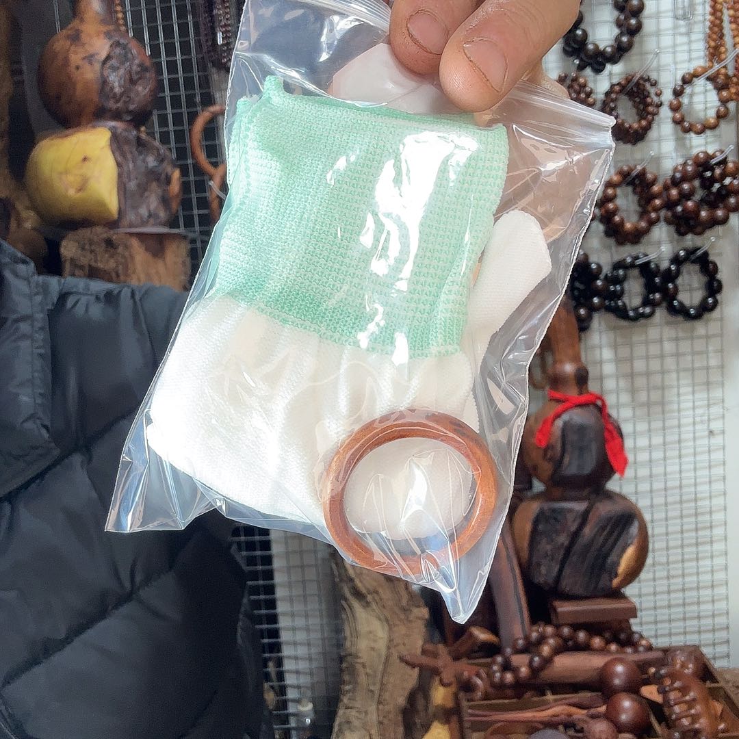 远***星百年雷击枣木雷头环