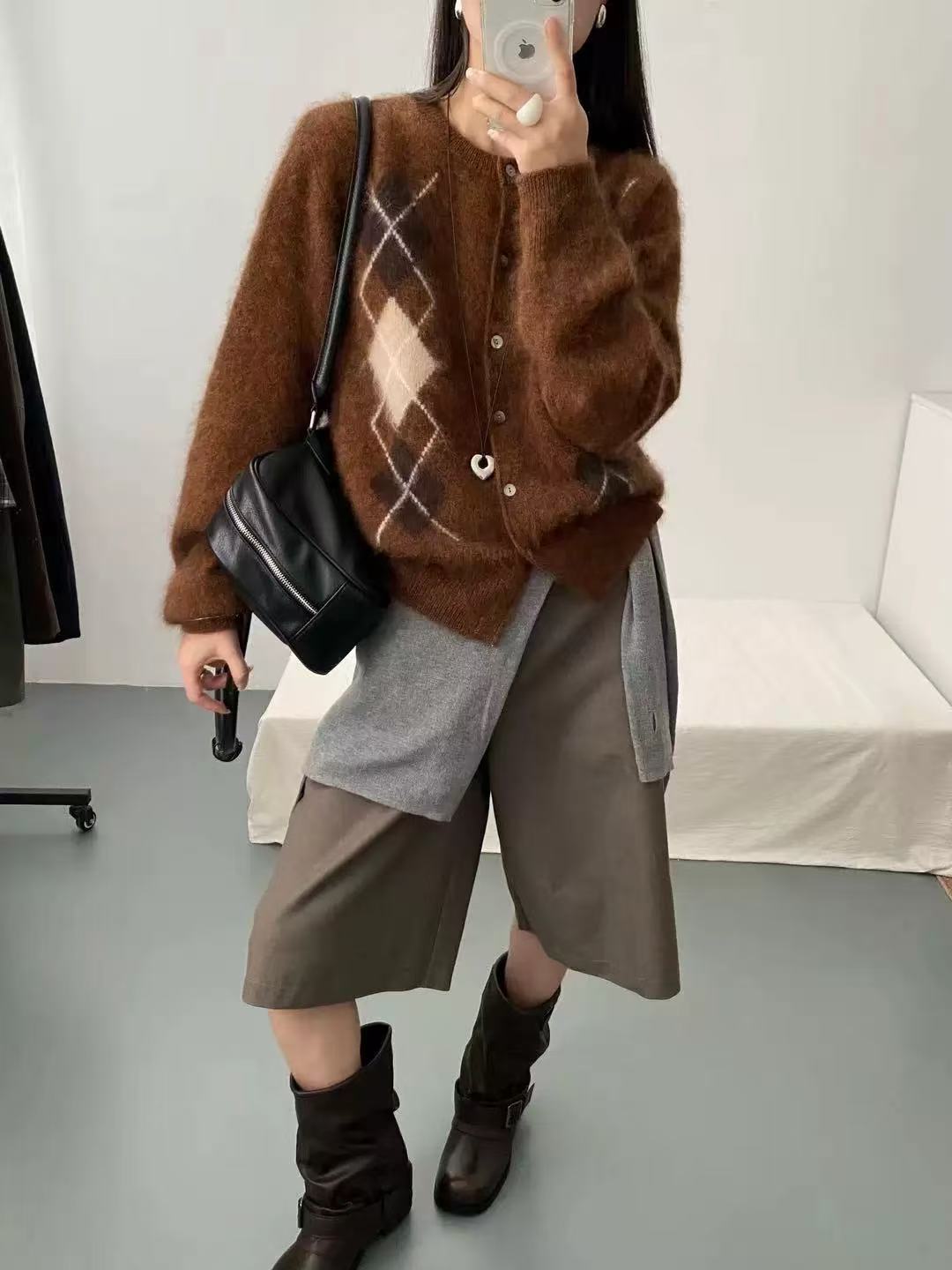 [枝枝家]集合链接A01-A300编号秋冬新款针织衫百搭气质设计感毛衣