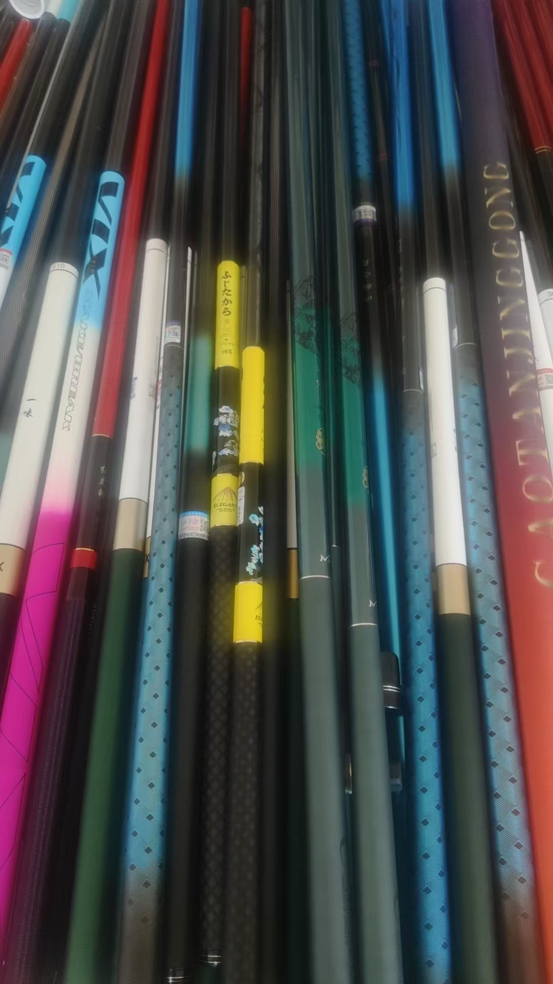 龙华厂家库存钓竿