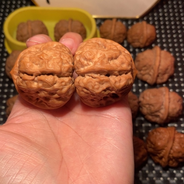 盖***力把件文玩核桃蛙王