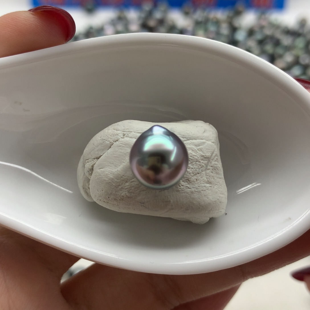 海水珍珠裸珠未镶嵌9.7粉色