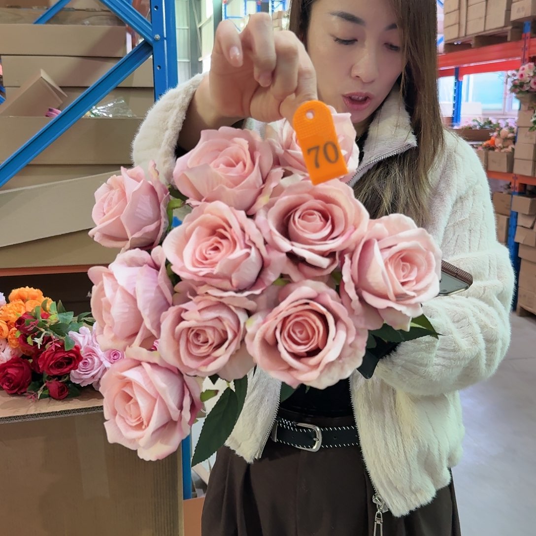 70号「闪购」仿真花，公主请下单