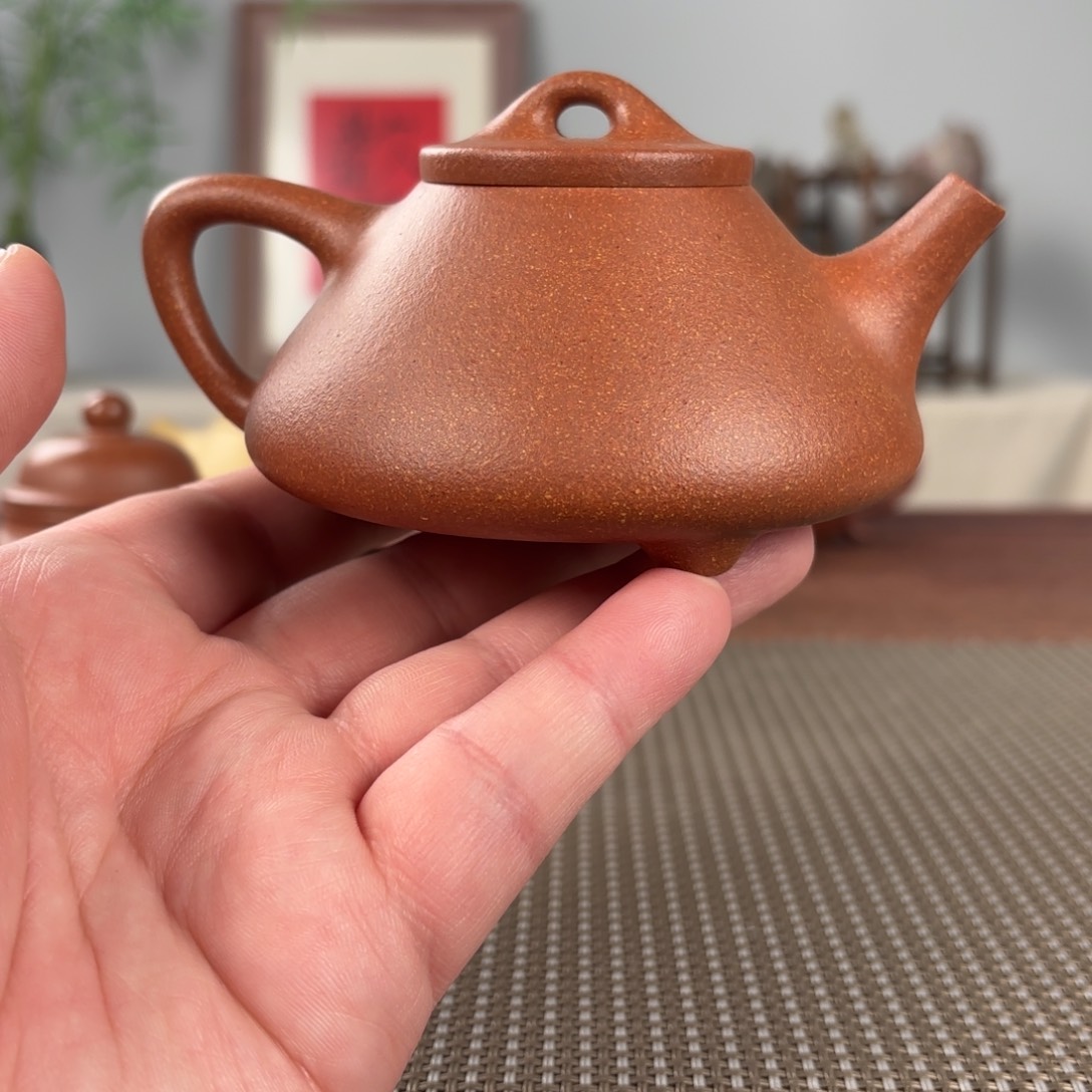 紫砂茶壶黄龙山原矿紫砂壶200