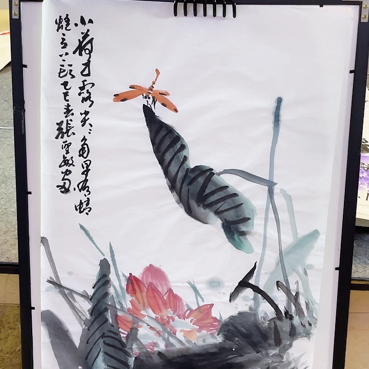 国画张圣敏先生纯手绘作品