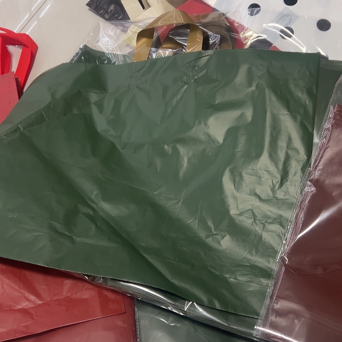 塑料福利款50.40墨绿色5包250个