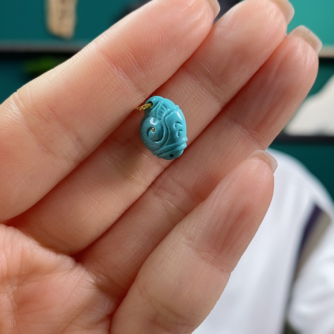 绿松石珠宝奇石未镶嵌