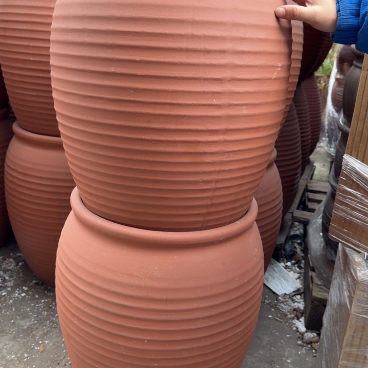 花盆紫砂口35高50宜兴紫砂 