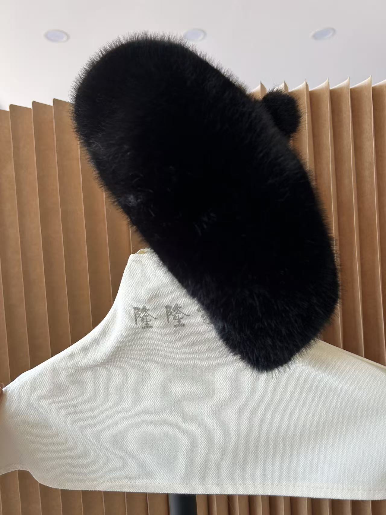 大头围环保毛帽子