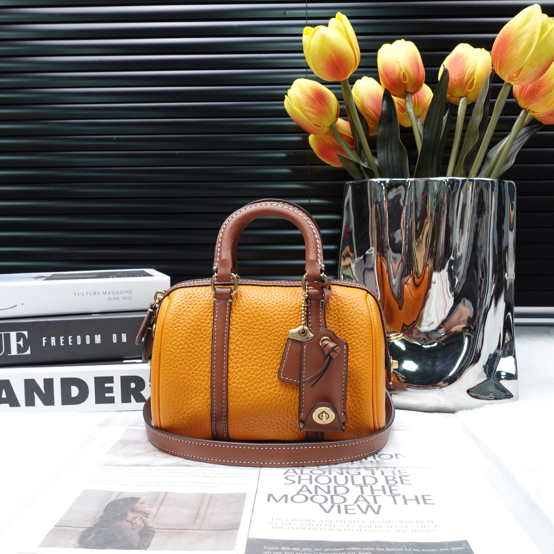 95新 COACH/蔻驰 单肩包/T10161761