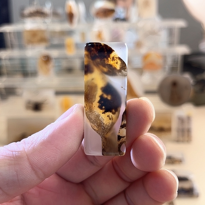 玛瑙/玉髓未镶嵌吊坠(不含链)