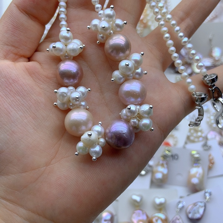 淡水珍珠未镶嵌颈饰.****?