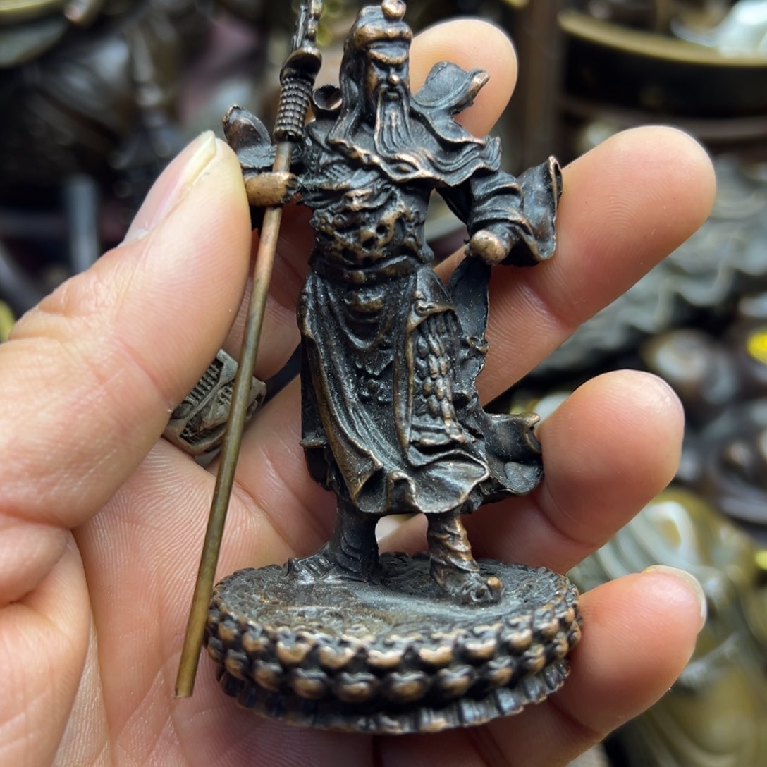 铜摆件欢迎欢迎你