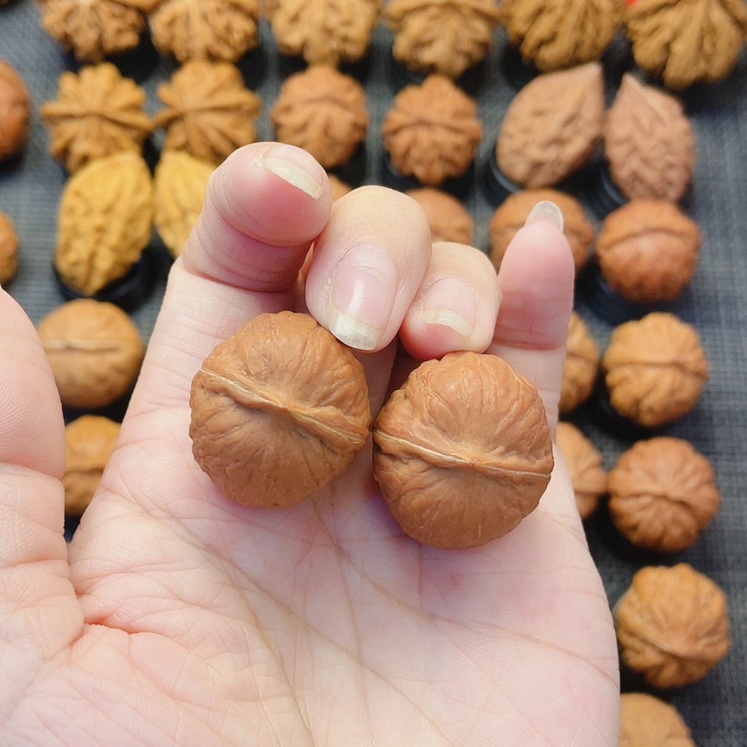 把件文玩核桃贵妃元宝