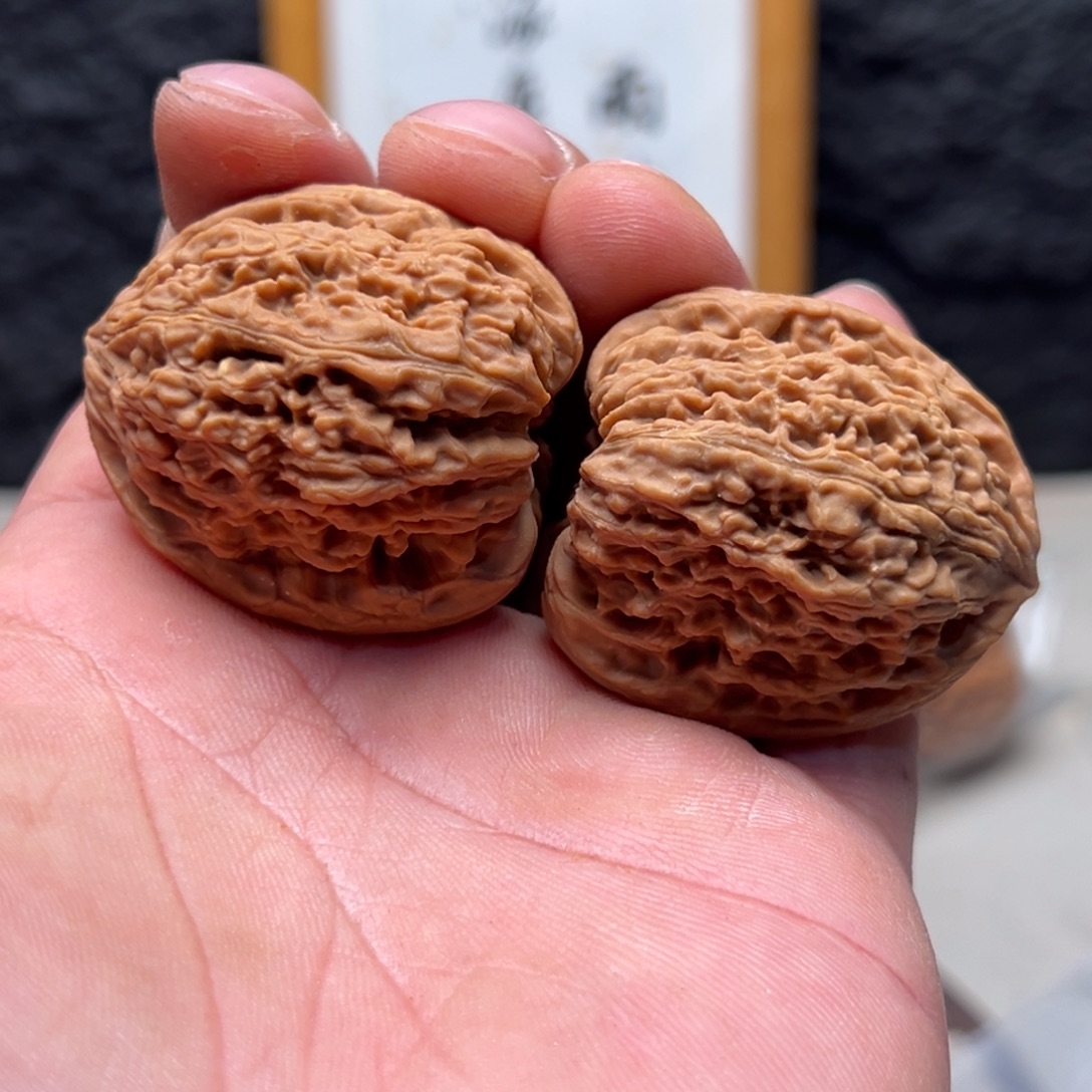 吴***签文玩核桃把件南疆38黄金甲