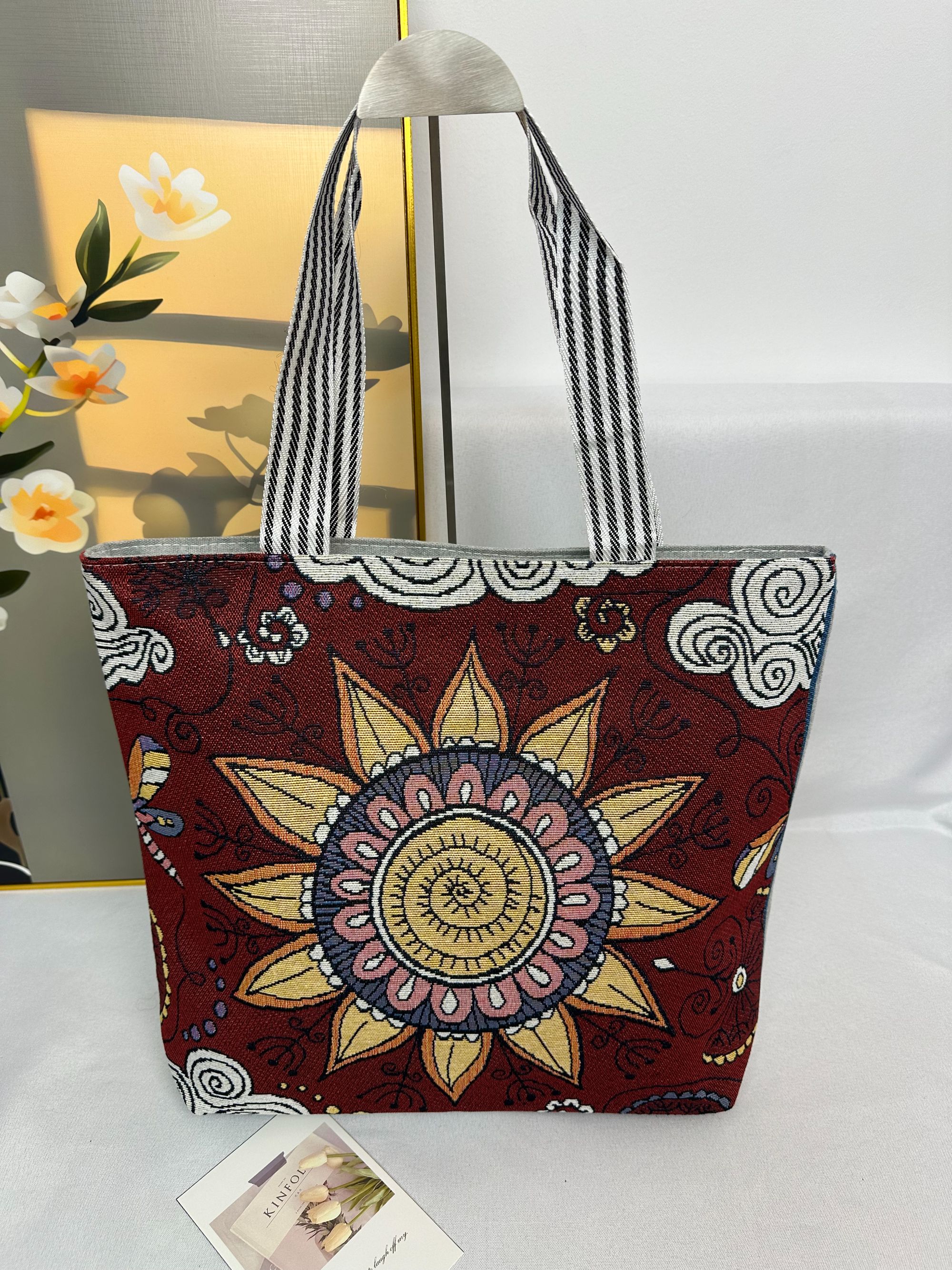 [44*40]外贸绣花帆布包