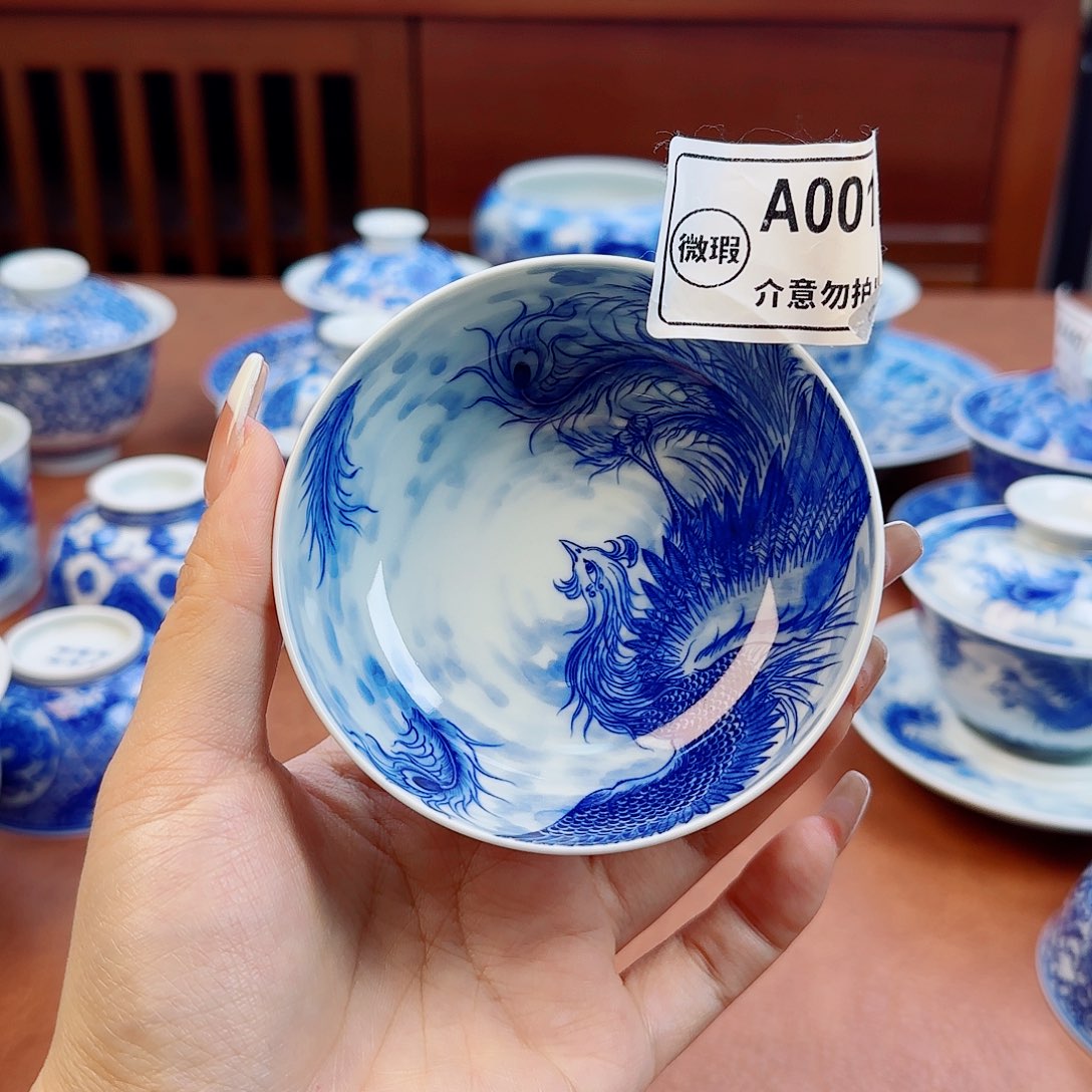 景德镇陶瓷手绘杯子