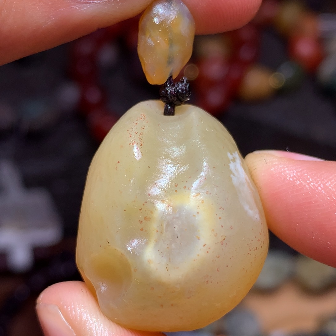 未镶嵌玛瑙/玉髓珠宝半成品