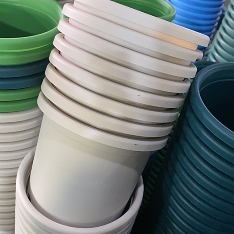 树脂四季2号6个无托灰白