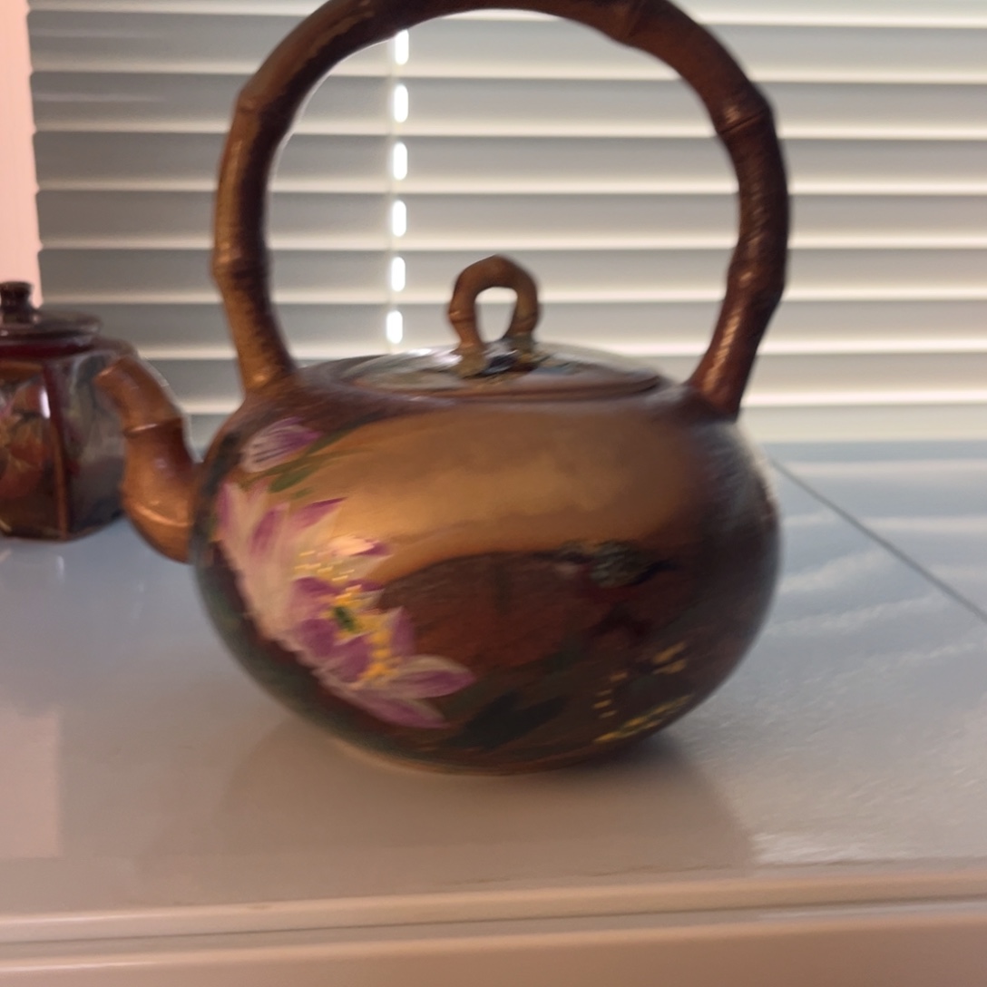 柴烧纯手工手绘陶瓷