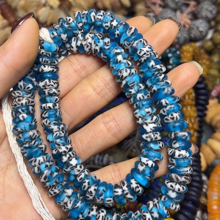 颈饰玻璃3116甜甜圈半条