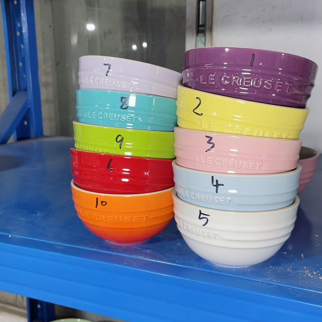 瓷片微瑕陶瓷餐具家用 四个