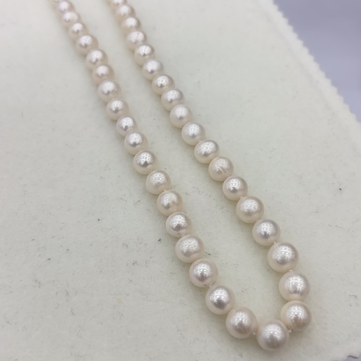 淡水珍珠颈饰合金602