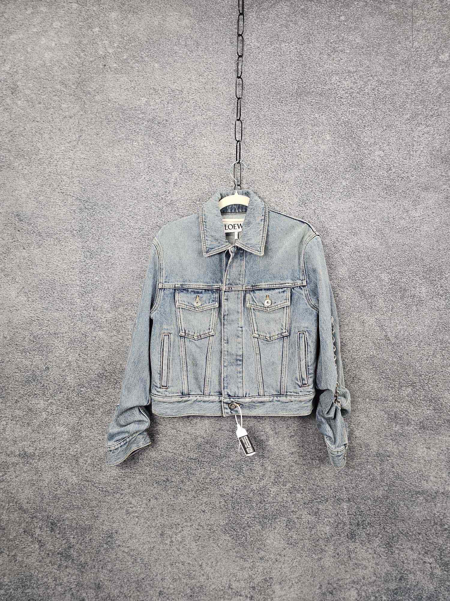 95新 LOEWE/罗意威 CZF0442/LOEWE /罗意威/水洗牛仔服/尺码36