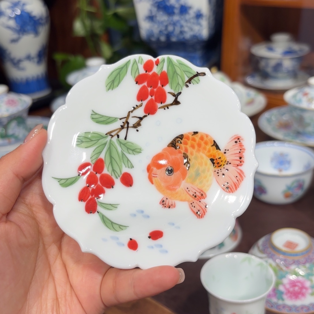 葵口鱼杯垫………………………………