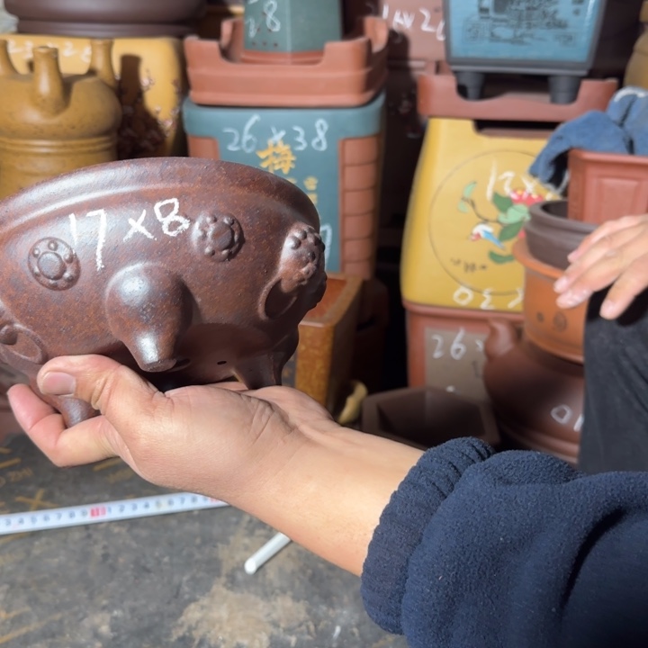 花盆红泥紫砂花盆