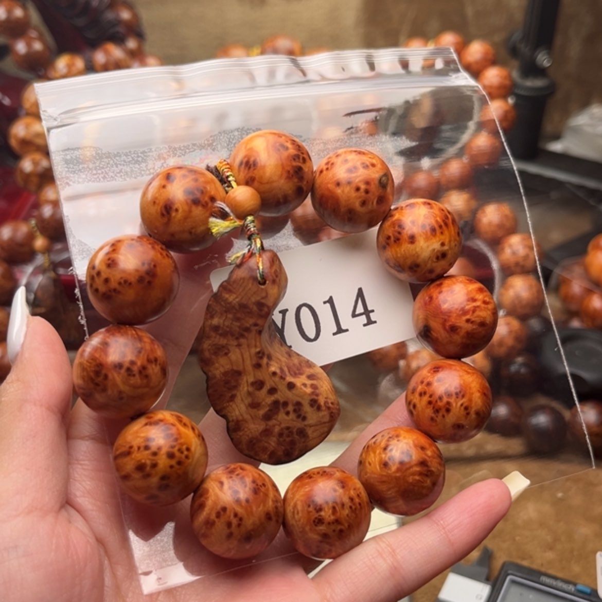 【闪购商品】柏木（崖柏）手串/手链20金刚骨料